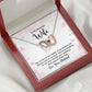 To My Wife Mother of My Children Inseparable Necklace-Express Your Love Gifts