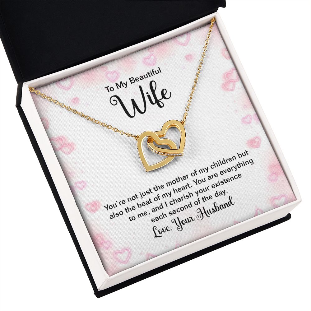To My Wife Mother of My Children Inseparable Necklace-Express Your Love Gifts