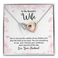To My Wife Mother of My Children Inseparable Necklace-Express Your Love Gifts