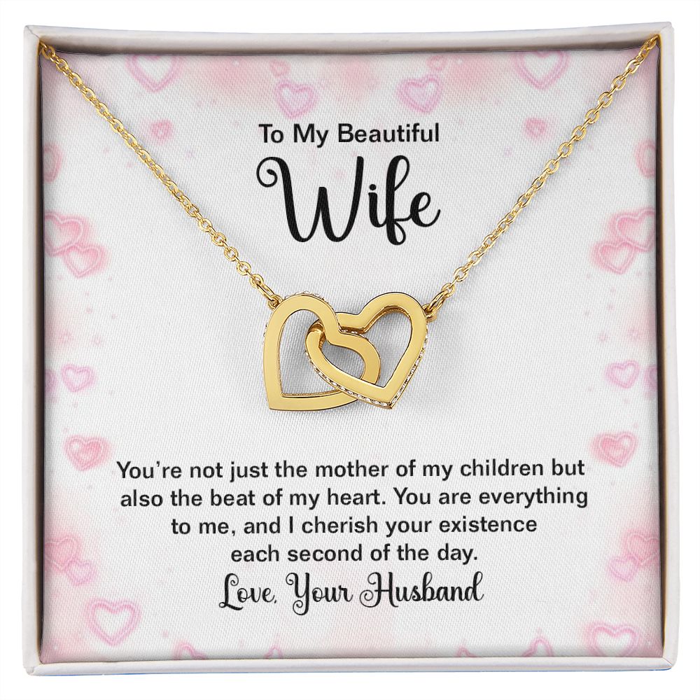 To My Wife Mother of My Children Inseparable Necklace-Express Your Love Gifts