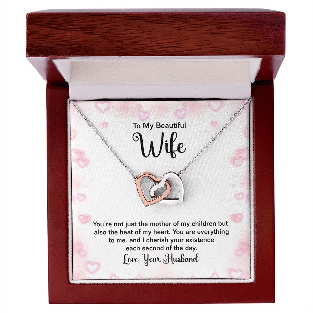 To My Wife Mother of My Children Inseparable Necklace-Express Your Love Gifts