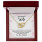 To My Wife Mother of My Children Inseparable Necklace-Express Your Love Gifts