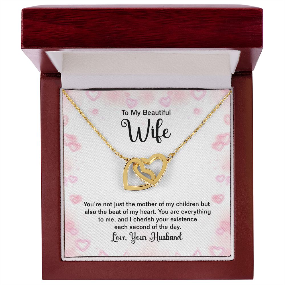 To My Wife Mother of My Children Inseparable Necklace-Express Your Love Gifts