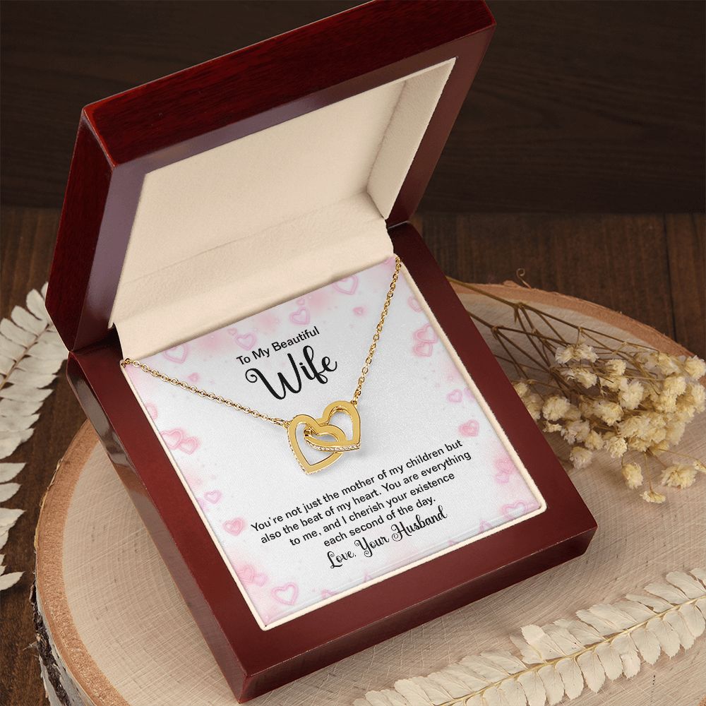 To My Wife Mother of My Children Inseparable Necklace-Express Your Love Gifts