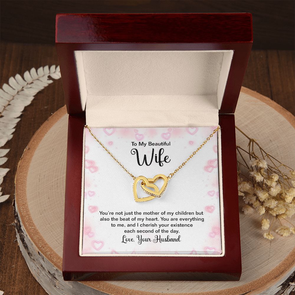 To My Wife Mother of My Children Inseparable Necklace-Express Your Love Gifts
