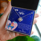 To My Wife My Best Friend My Soulmate My Everything Infinity Knot Necklace Message Card-Express Your Love Gifts