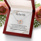 To My Wife My Dear Wife Inseparable Necklace-Express Your Love Gifts