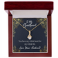 To My Wife My Heart is Yours Alluring Ribbon Necklace Message Card-Express Your Love Gifts