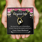 To My Wife My Love For You is Boundless Forever Necklace w Message Card-Express Your Love Gifts