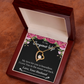 To My Wife My Love For You is Boundless Forever Necklace w Message Card-Express Your Love Gifts