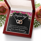 To My Wife My Love For You is Boundless Inseparable Necklace-Express Your Love Gifts