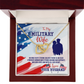 To My Wife My Milatary Wife Inseparable Necklace-Express Your Love Gifts