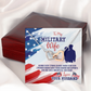 To My Wife My Milatary Wife Inseparable Necklace-Express Your Love Gifts