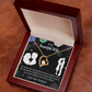 To My Wife My Rock Forever Necklace w Message Card-Express Your Love Gifts