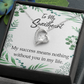 To My Wife My Success Means Nothing Without You Forever Necklace w Message Card-Express Your Love Gifts