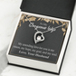 To My Wife My Unending Love For You Forever Necklace w Message Card-Express Your Love Gifts