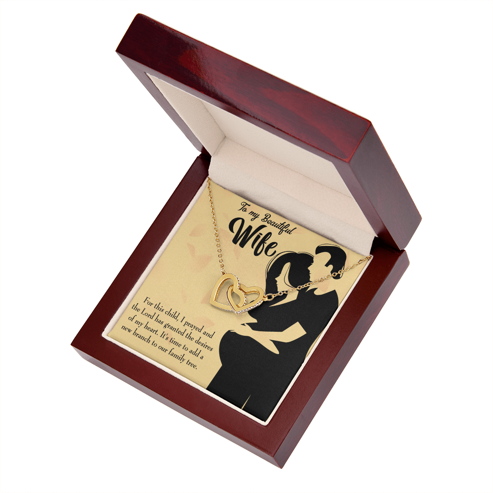 To My Wife New Branch to Family Inseparable Necklace-Express Your Love Gifts