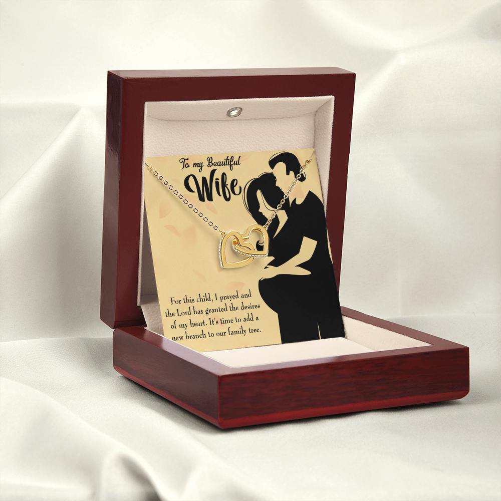 To My Wife New Branch to Family Inseparable Necklace-Express Your Love Gifts
