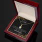 To My Wife No Matter How Many Challenges Alluring Ribbon Necklace Message Card-Express Your Love Gifts