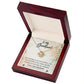 To My Wife Our Marriage is Our Sacred Bond Infinity Knot Necklace Message Card-Express Your Love Gifts