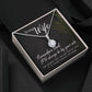 To My Wife Remember That I'll Always Eternal Hope Necklace Message Card-Express Your Love Gifts
