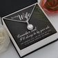 To My Wife Remember That I'll Always Eternal Hope Necklace Message Card-Express Your Love Gifts