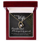 To My Wife Remember That I'll Always Forever Necklace w Message Card-Express Your Love Gifts
