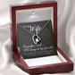 To My Wife Remember That I'll Always Forever Necklace w Message Card-Express Your Love Gifts