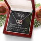To My Wife Remember That I'll Always Inseparable Necklace-Express Your Love Gifts