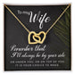 To My Wife Remember That I'll Always Inseparable Necklace-Express Your Love Gifts
