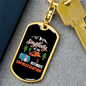 To My Wife Simplicity Is The Ultimate Sophistication Keychain Stainless Steel or 18k Gold Dog Tag Keyring-Express Your Love Gifts