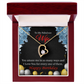 To My Wife Simply Amazing Wife Birthday Message Forever Necklace w Message Card-Express Your Love Gifts