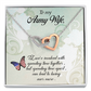 To My Wife Spending Time Together Army Wife Inseparable Necklace-Express Your Love Gifts