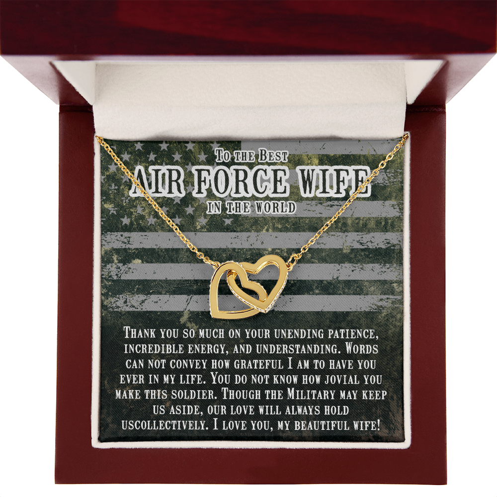 To My Wife Thank You so Much Inseparable Necklace-Express Your Love Gifts