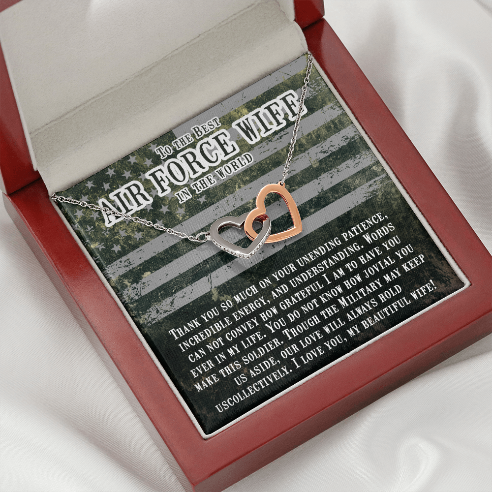 To My Wife Thank You so Much Inseparable Necklace-Express Your Love Gifts