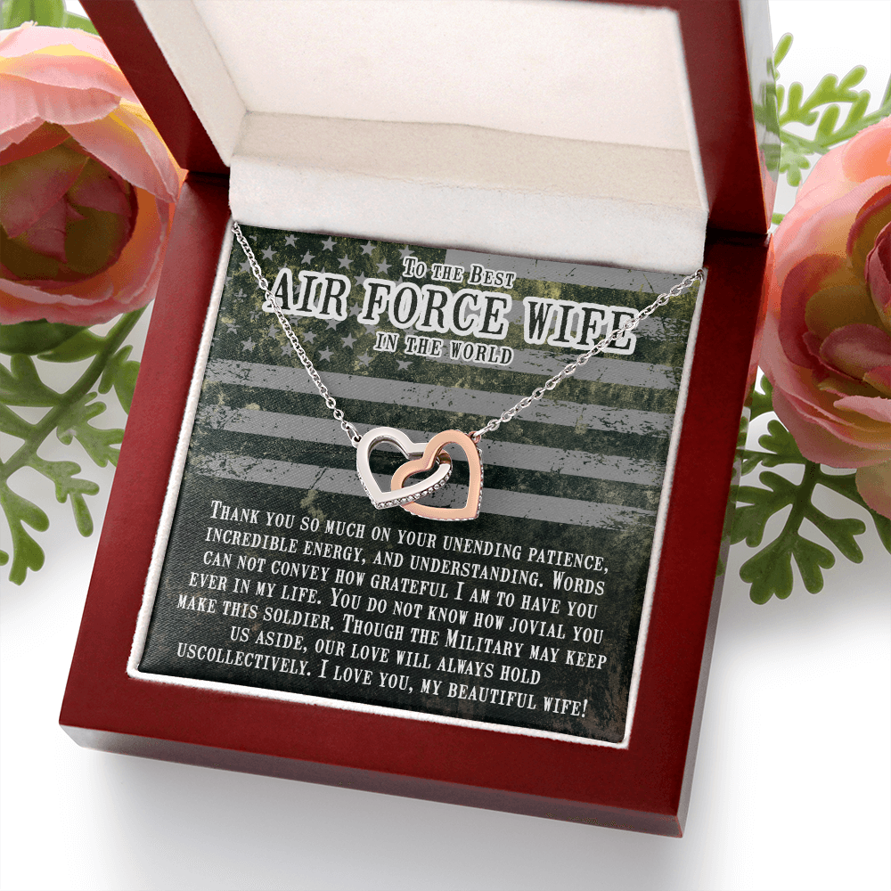 To My Wife Thank You so Much Inseparable Necklace-Express Your Love Gifts