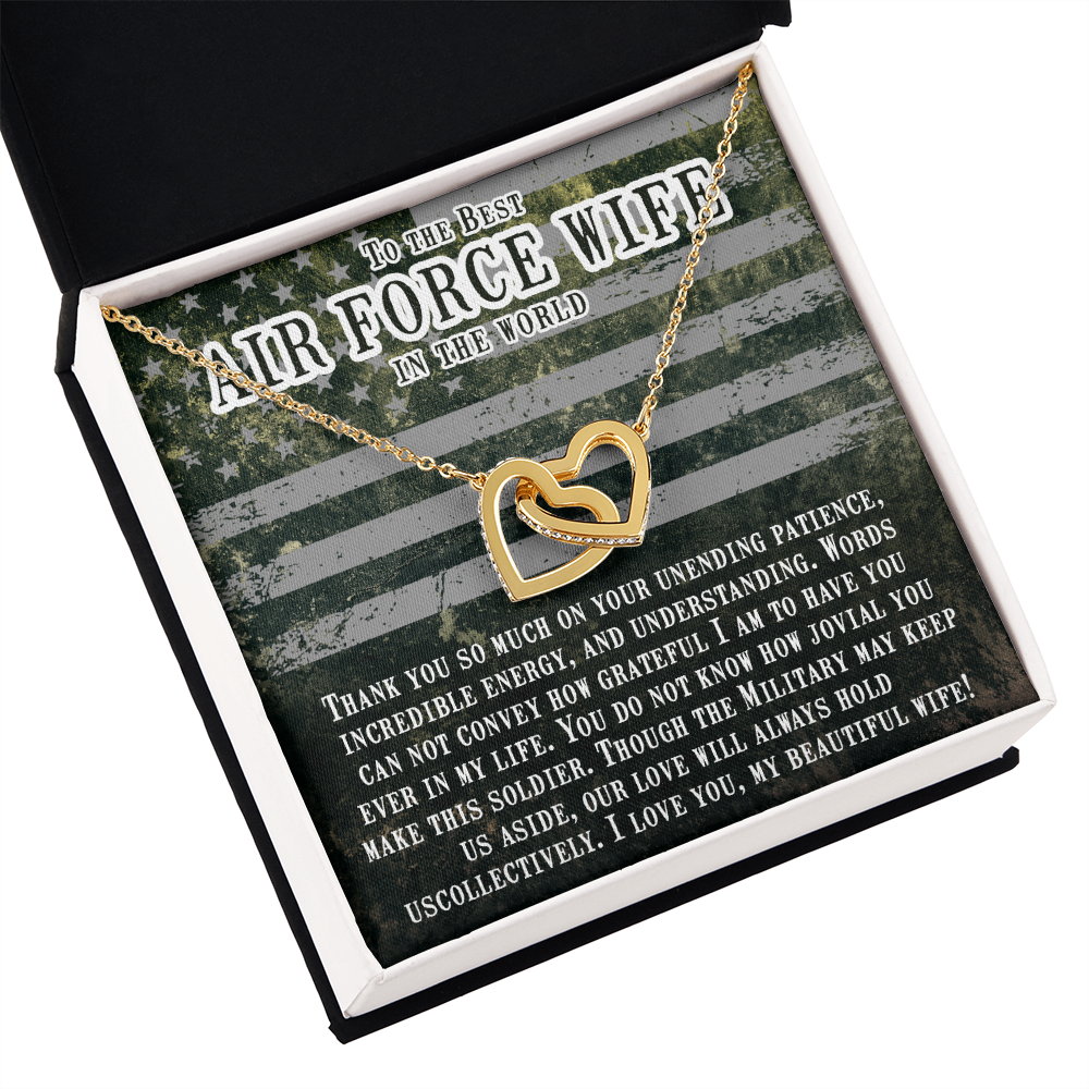 To My Wife Thank You so Much Inseparable Necklace-Express Your Love Gifts