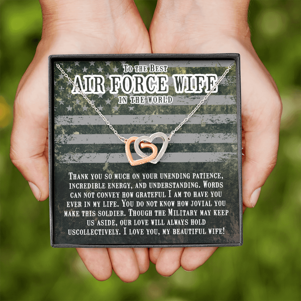 To My Wife Thank You so Much Inseparable Necklace-Express Your Love Gifts