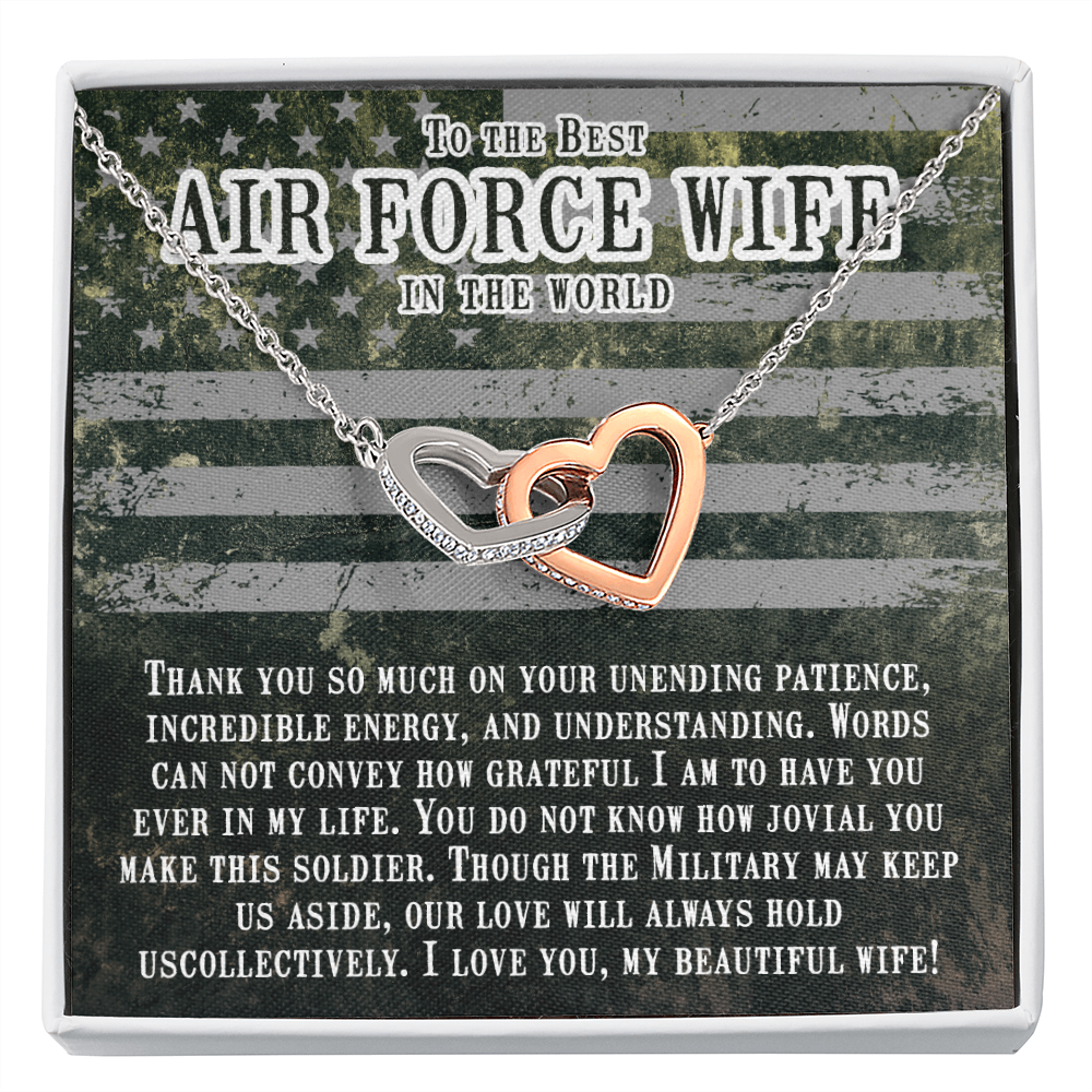 To My Wife Thank You so Much Inseparable Necklace-Express Your Love Gifts