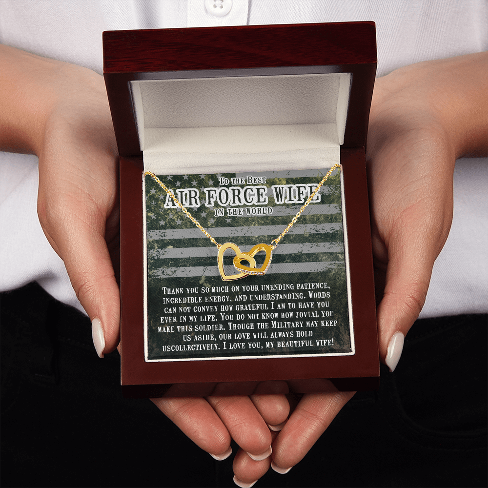 To My Wife Thank You so Much Inseparable Necklace-Express Your Love Gifts