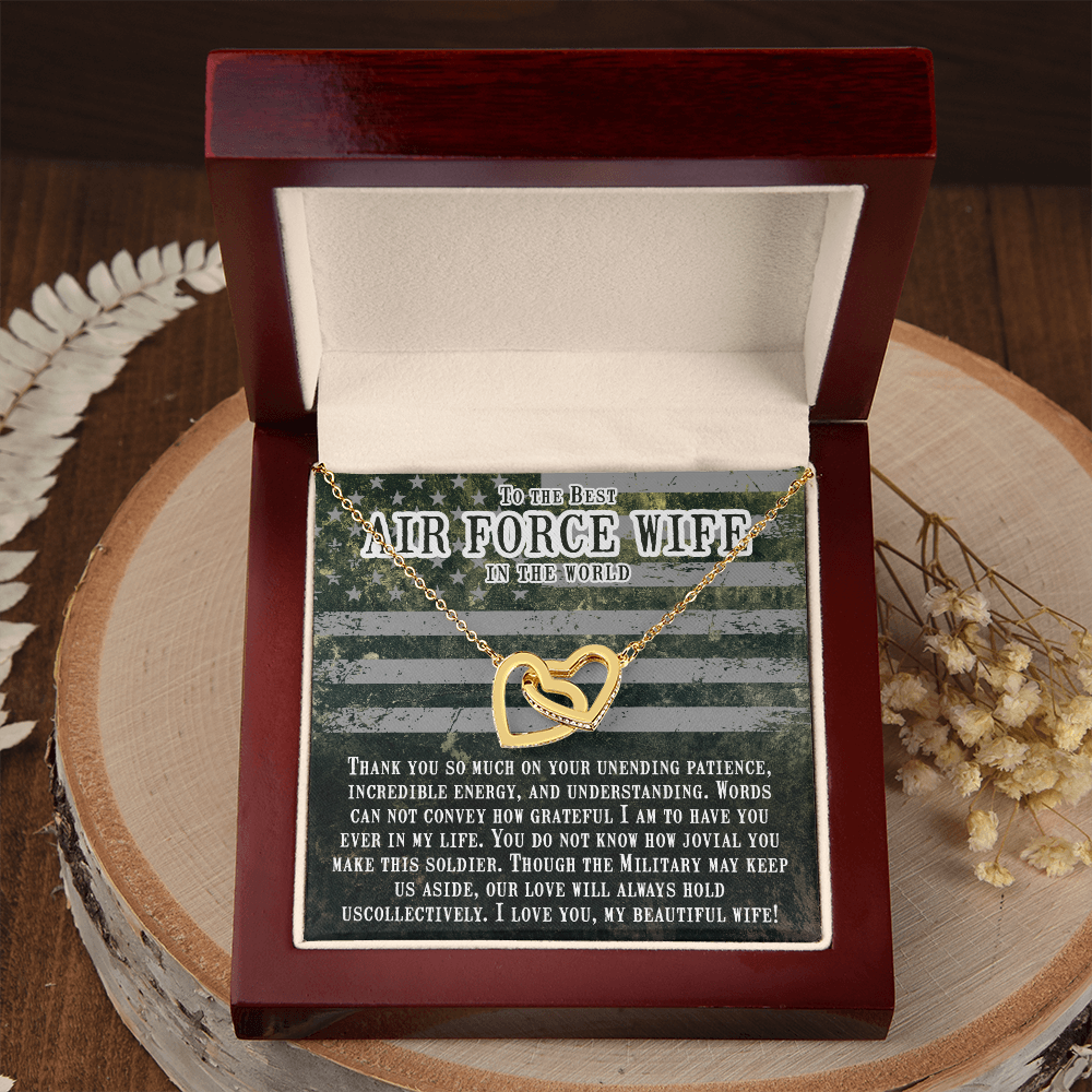 To My Wife Thank You so Much Inseparable Necklace-Express Your Love Gifts