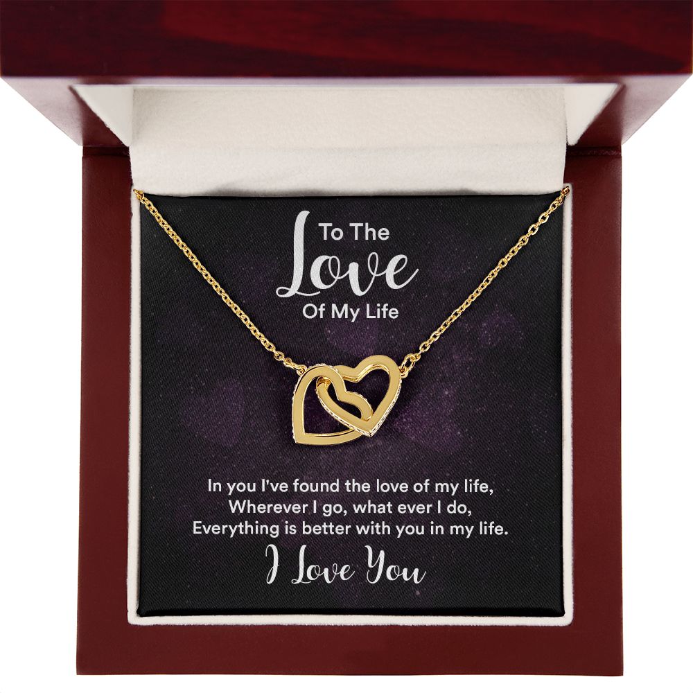 To My Wife The Love of My Life In You I've Found Inseparable Necklace-Express Your Love Gifts