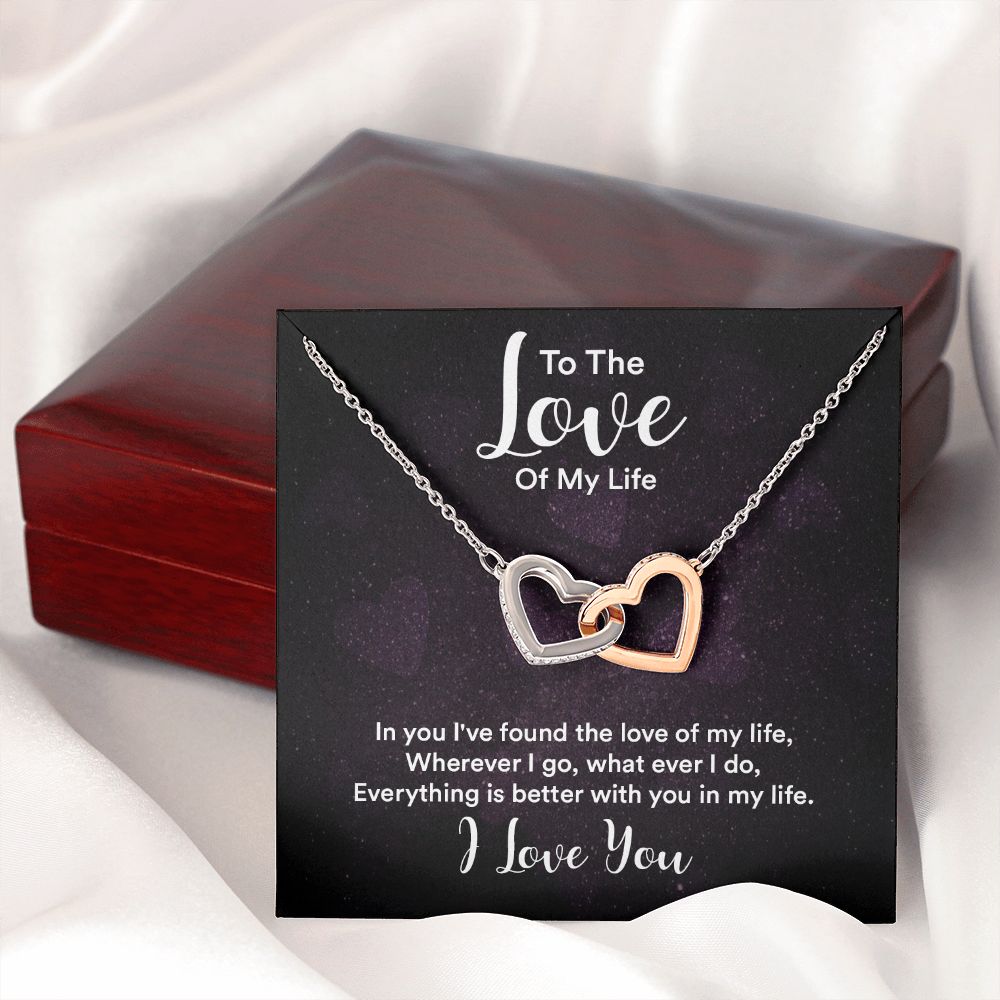To My Wife The Love of My Life In You I've Found Inseparable Necklace-Express Your Love Gifts