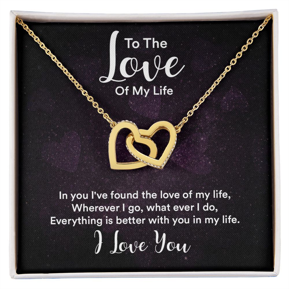 To My Wife The Love of My Life In You I've Found Inseparable Necklace-Express Your Love Gifts
