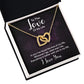 To My Wife The Love of My Life In You I've Found Inseparable Necklace-Express Your Love Gifts