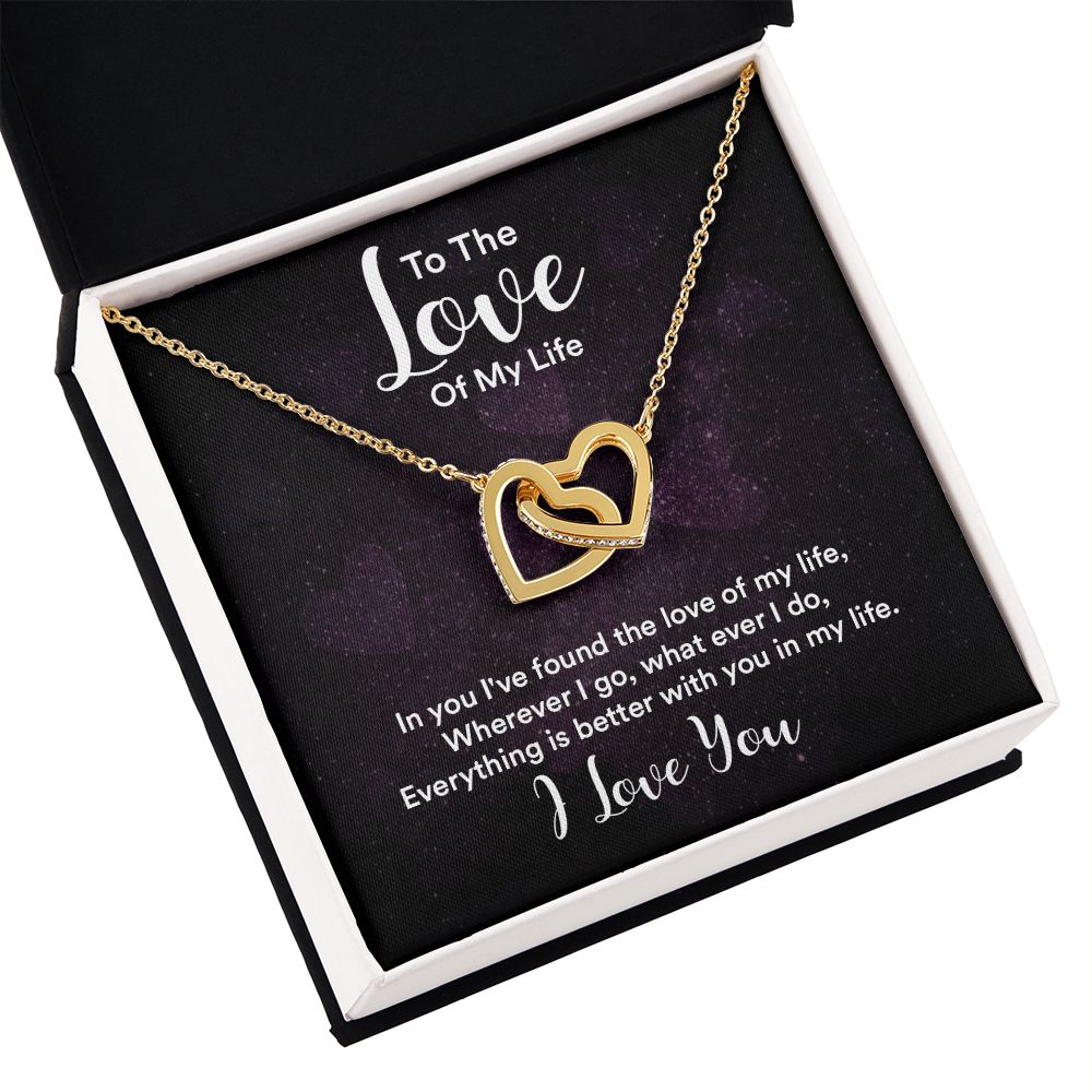 To My Wife The Love of My Life In You I've Found Inseparable Necklace-Express Your Love Gifts