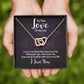 To My Wife The Love of My Life In You I've Found Inseparable Necklace-Express Your Love Gifts