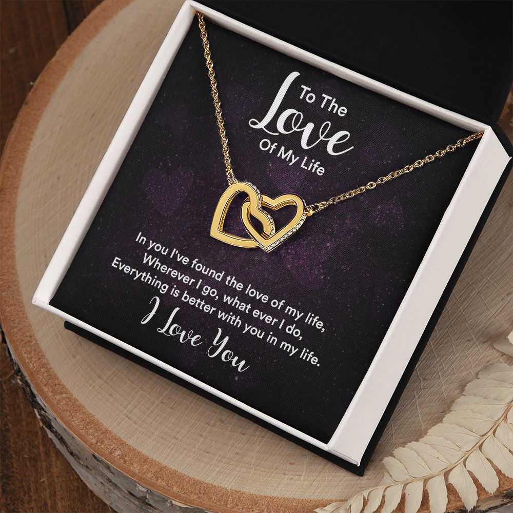 To My Wife The Love of My Life In You I've Found Inseparable Necklace-Express Your Love Gifts