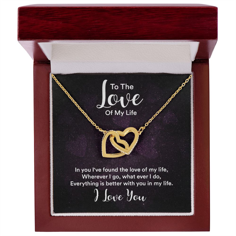 To My Wife The Love of My Life In You I've Found Inseparable Necklace-Express Your Love Gifts