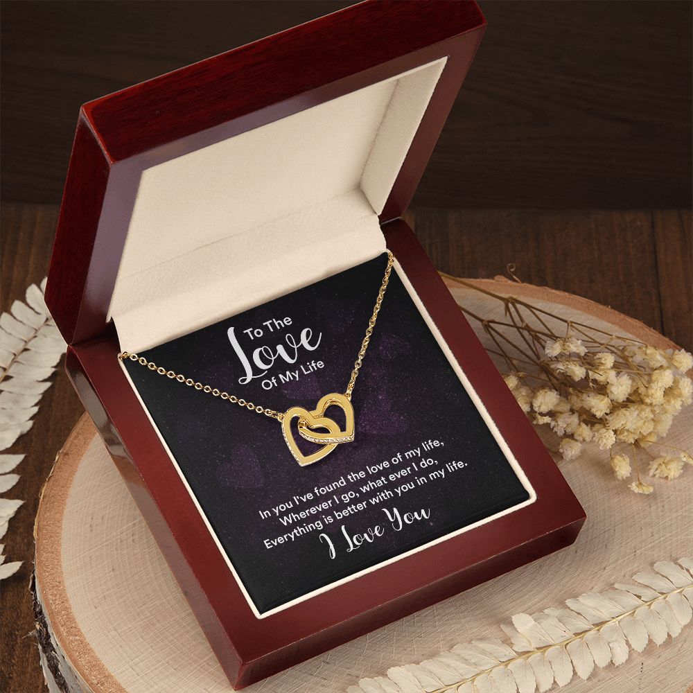 To My Wife The Love of My Life In You I've Found Inseparable Necklace-Express Your Love Gifts
